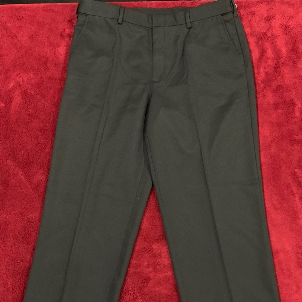 Edwards Men's Microfiber Flat Front Pants Sz 34/34